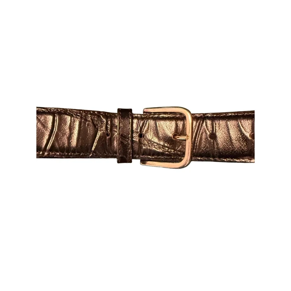 Genuine Leather Belt Size 40 Crafted With‎ Pride In USA Black Extra Holes
